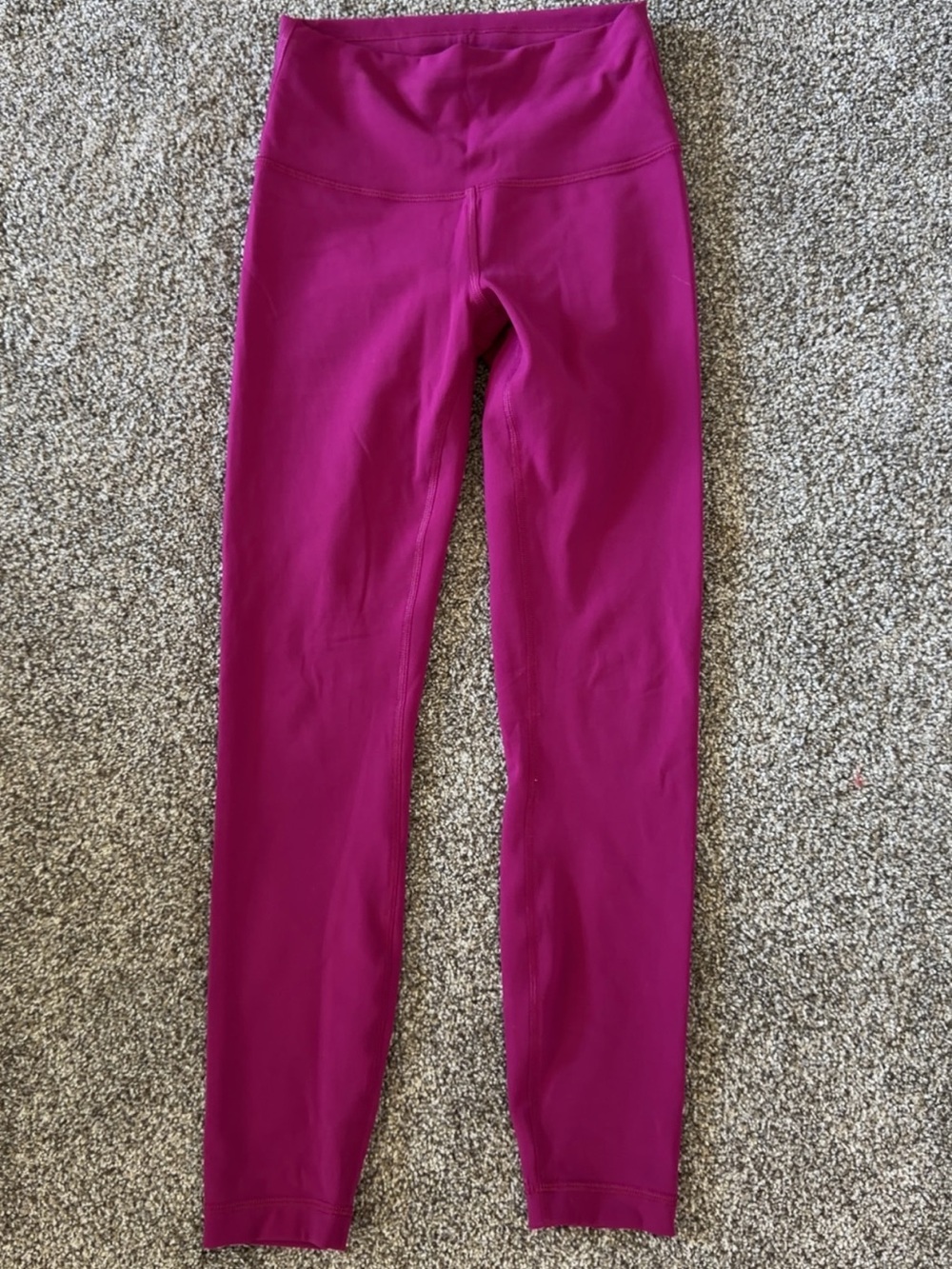 lululemon athletica Girls' Magenta High-Rise Leggings